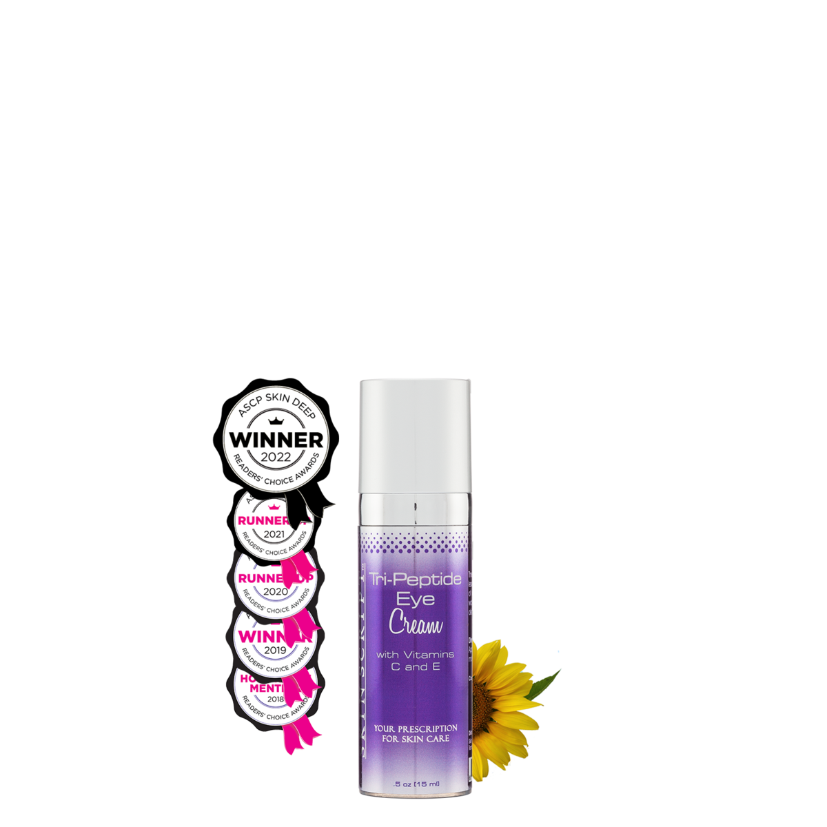 SKIN SCRIPT- TRI-PEPTIDE EYE CREAM 0.5 oz