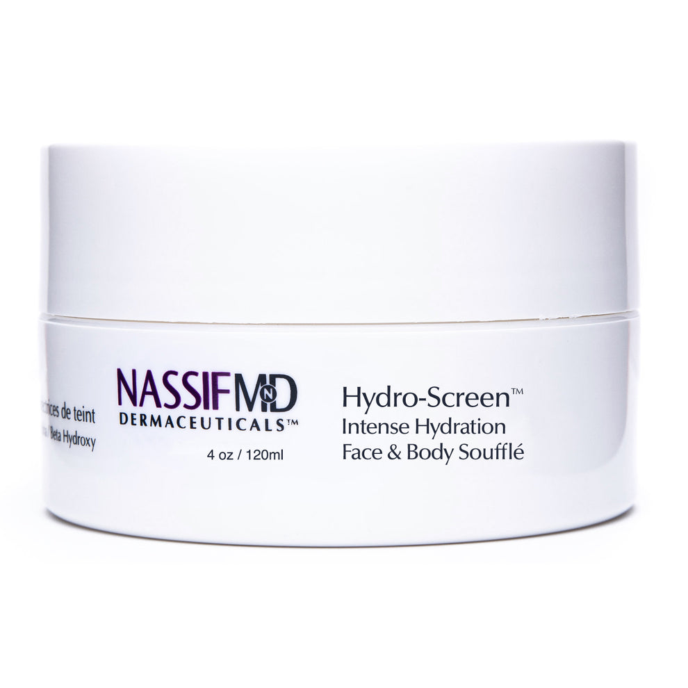 NassifMD Dermaceuticals™

Hydro-Screen® Intense Hydration Face & Body Soufflé