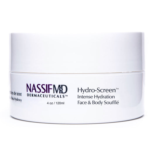 NassifMD Dermaceuticals™

Hydro-Screen® Intense Hydration Face & Body Soufflé