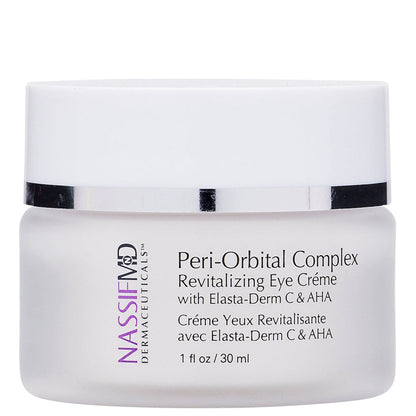 NassifMD Dermaceuticals™

Peri-Orbital Eye Complex, Revitalizing and Regenerating Cream