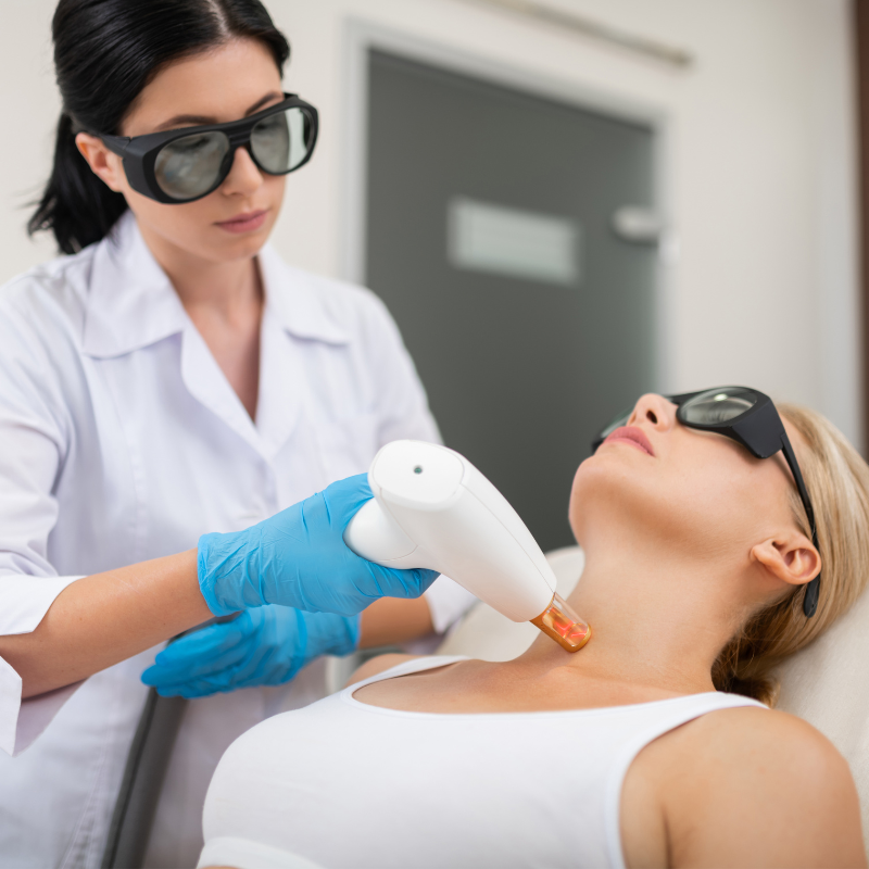 Neck Laser Hair Removal - Women