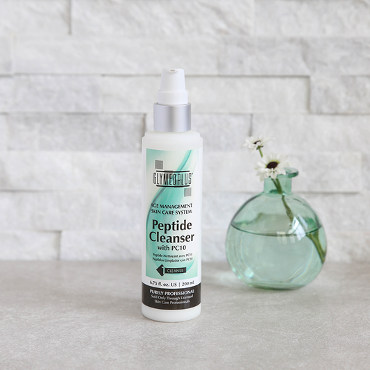 GLYMED PLUS PEPTIDE CLEANSER with PC10 (GM14) 6.75 oz