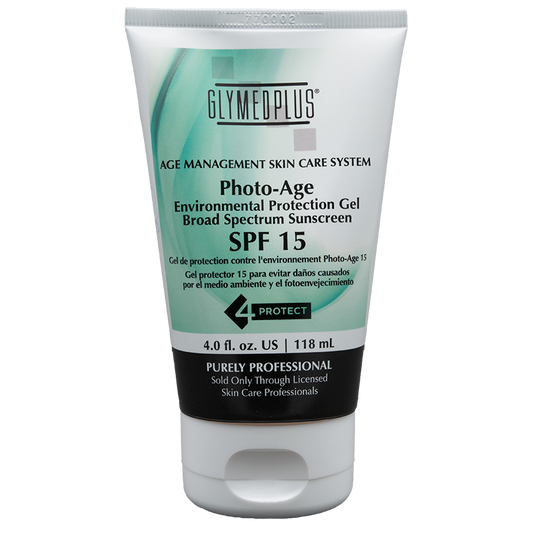 GLYMED PLUS-  Photo-Age Protection Gel 15+    4oz