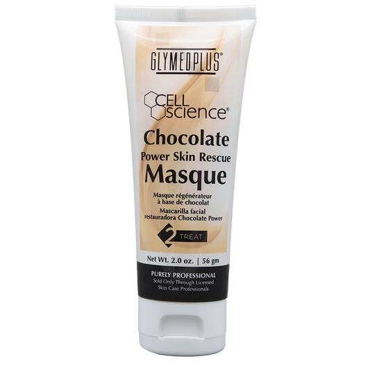 GLYMED PLUS Chocolate  Masque with Enzymes (Chocolate Power Rescue Masque)   2oz